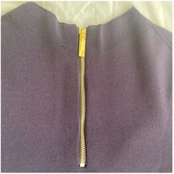 Ted Baker Hethia Pleat Knit Dress navy white size 1 *PLEASE READ* - Picture 9 of 16